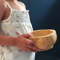 eco rascals bamboo bowl held by child