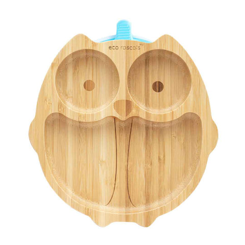 Bamboo Baby Plate Bundle - Owl and Classic Toddler