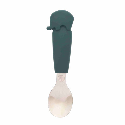 Elephant Cutlery Set - 3 pieces - Teal