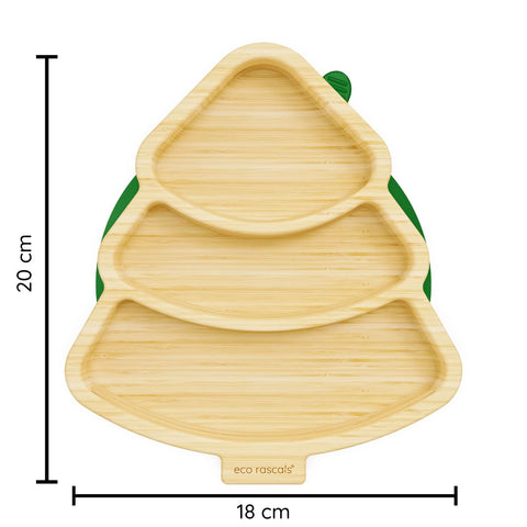 Bamboo Christmas Tree Suction Plate