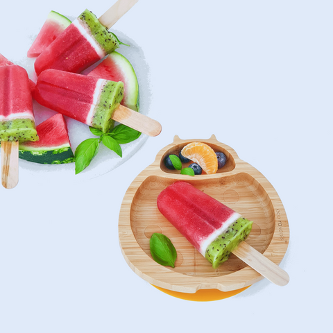 Bamboo suction and section plate - Ladybird