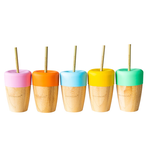 Bamboo Straw Cups