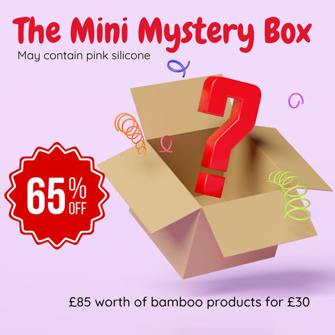 The Mini Mystery Bamboo Box Bundle - Contains pink