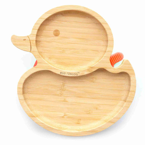 Bamboo Duck Suction Plate