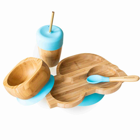 Bamboo Car Plate Weaning Set