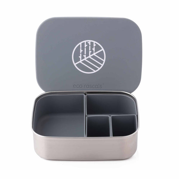 Stainless Steel Lunchbox - Silver – eco rascals Limited