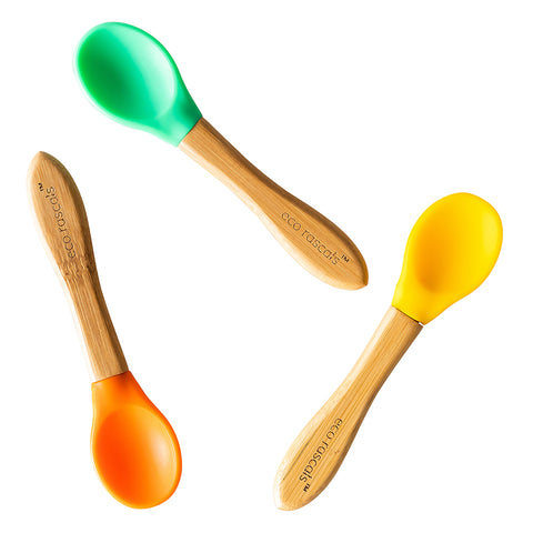 Best Bamboo and Silicone Spoon Set